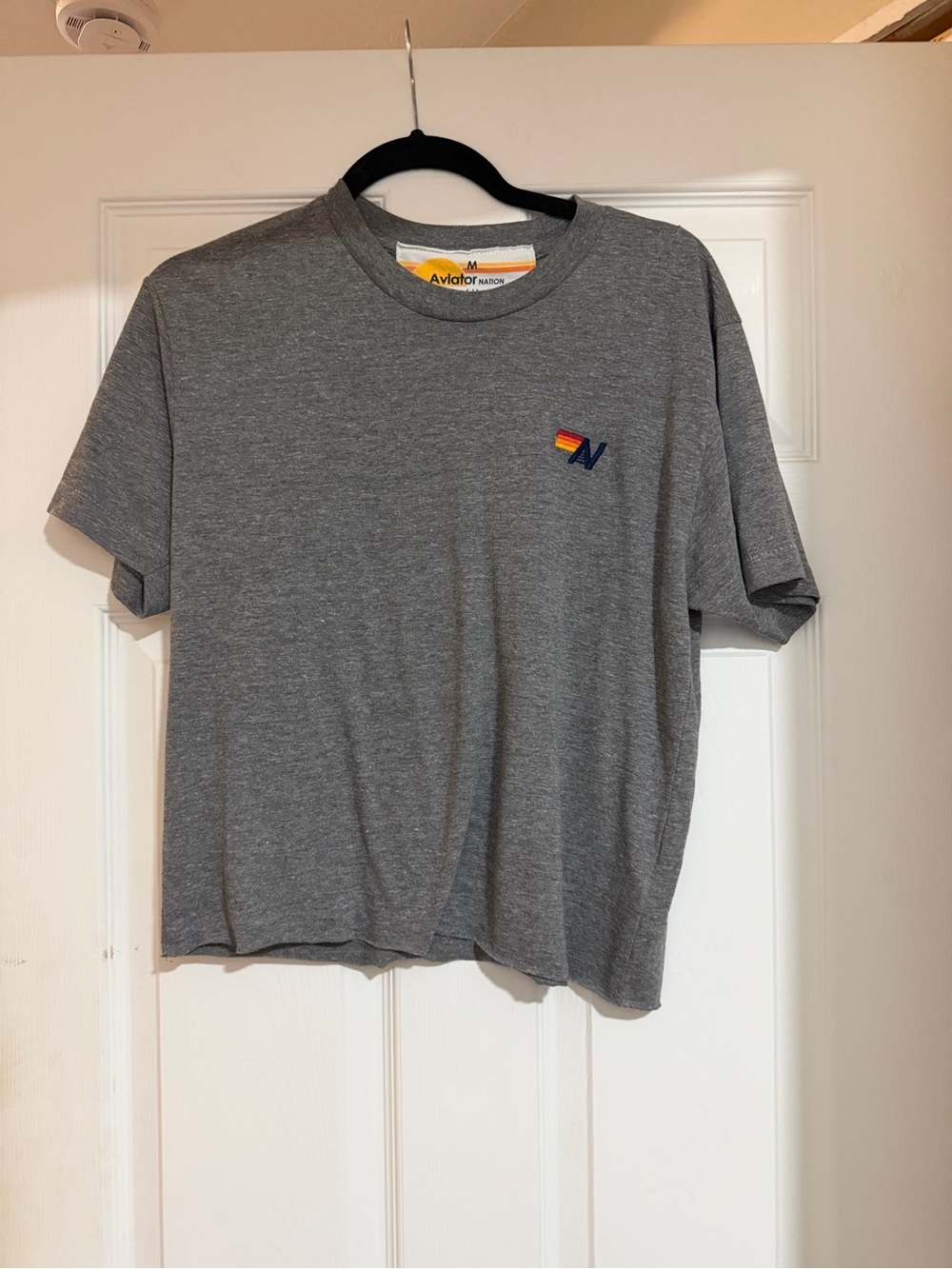 NWOT Aviator Nation Tee Gray size medium